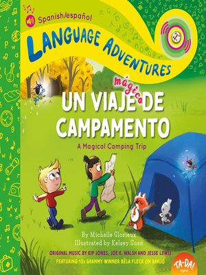cover image of TA-DA! Un viaje mágico de campamento (A Magical Camping Trip , Spanish/español language edition)